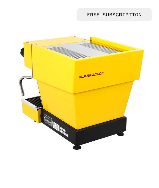 La Marzocco Linea Micra Coffee Machine Yellow - Image 3